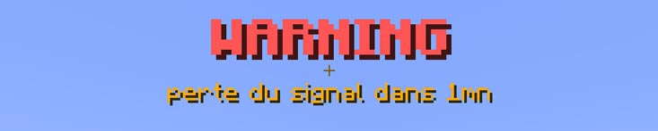 Minecraft Warning